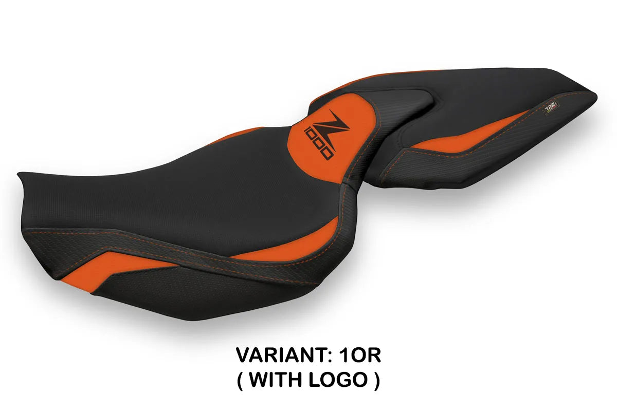 Seat cover compatible - Kawasaki Z 1000 2014 - 2021 - mod Mellby 1