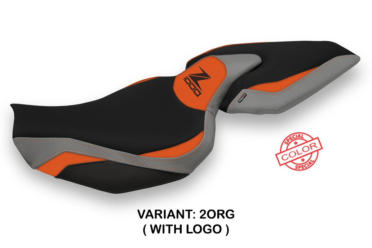 Seat cover compatible - Kawasaki Z 1000 2014 - 2021 - mod Mellby Special Color