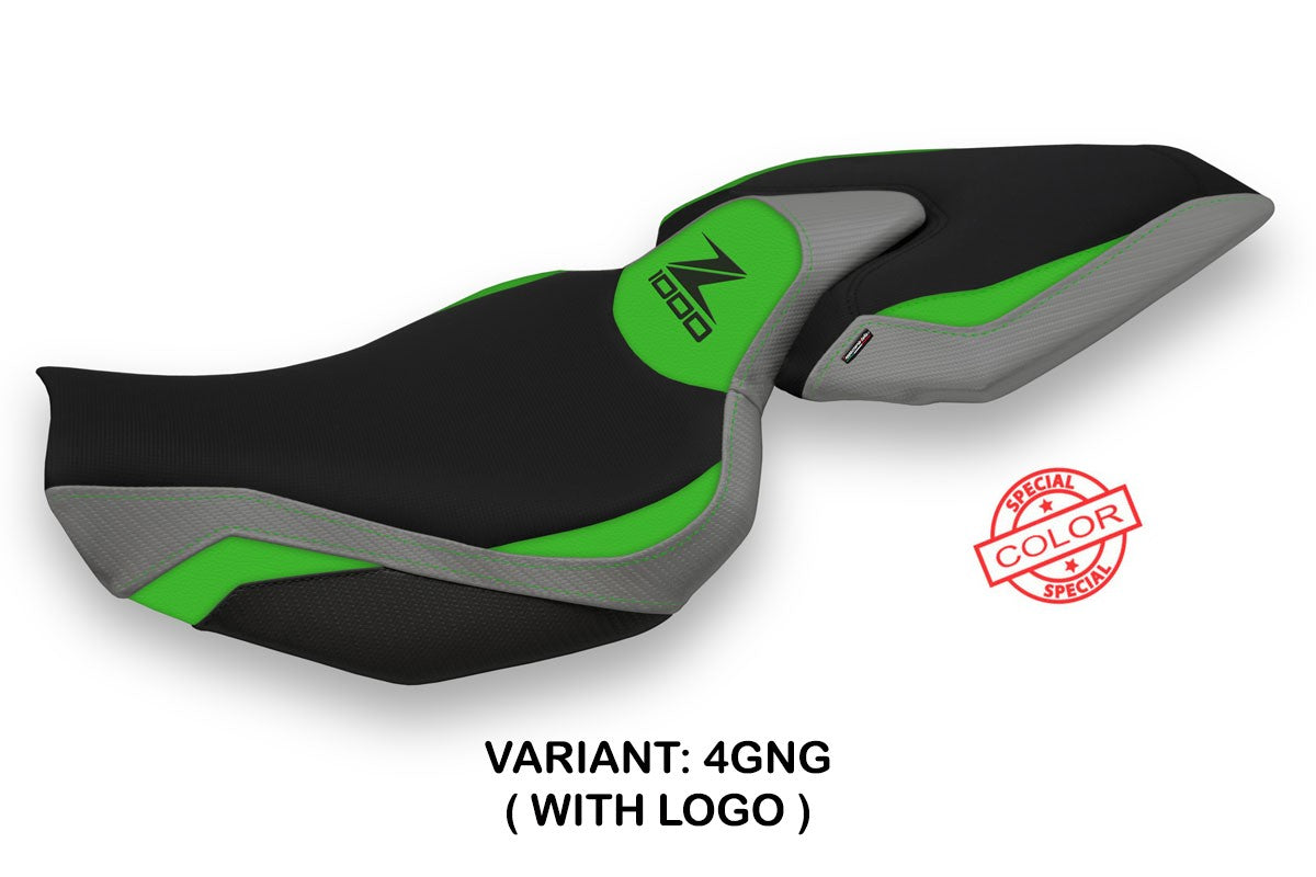 Seat cover compatible - Kawasaki Z 1000 2014 - 2021 - mod Mellby Special Color