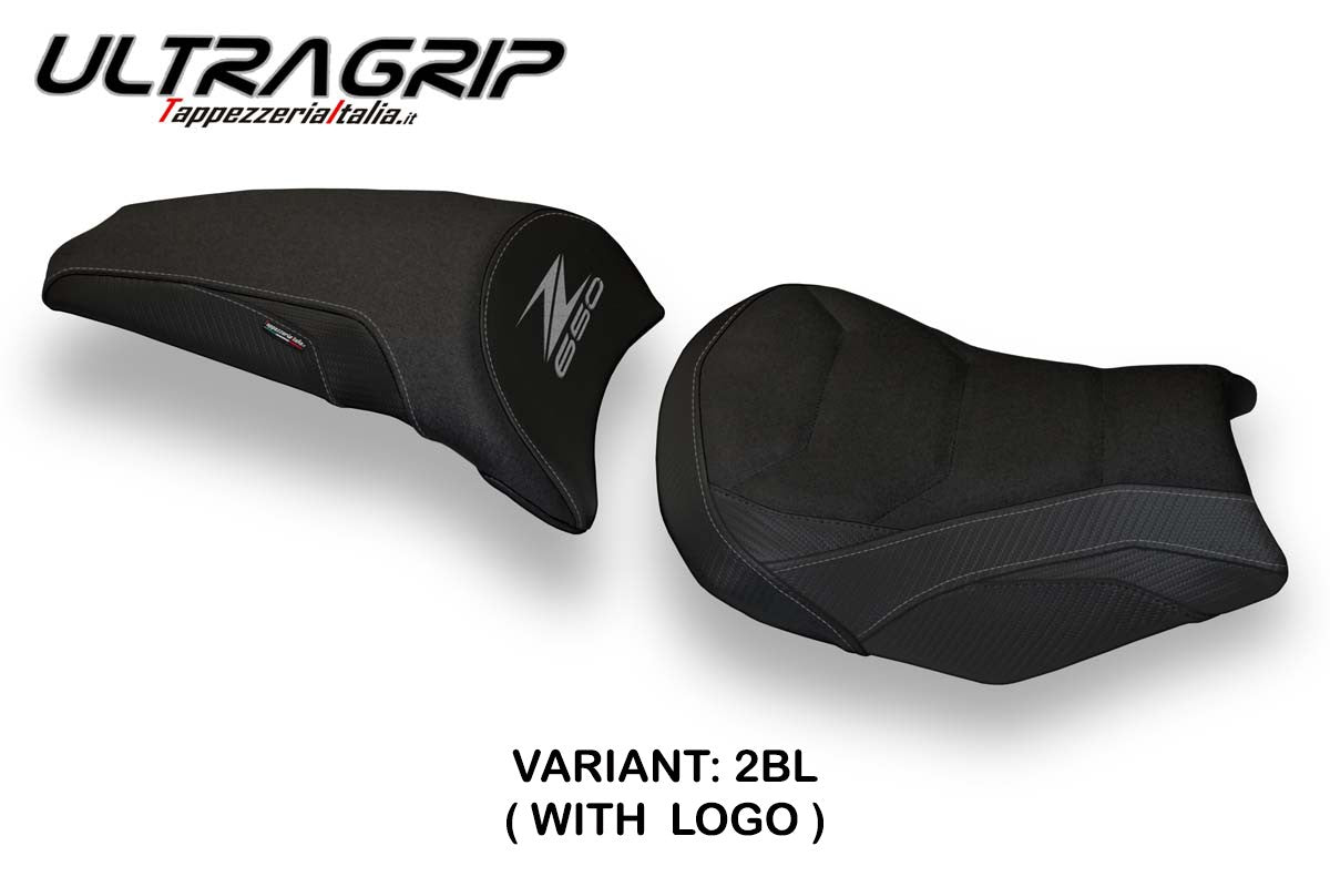 Seat cover compatible - Kawasaki Z 650 2017-2025 - mod Scopeti 1 Ultragrip
