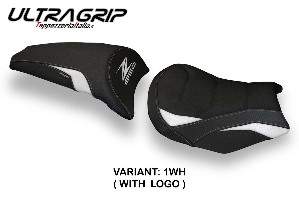 Seat cover compatible - Kawasaki Z 650 2017-2025 - mod Scopeti 1 Ultragrip