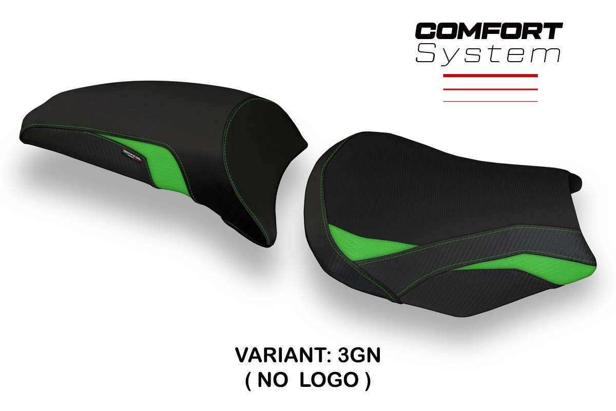 Seat cover compatible - Kawasaki Z 650 2017-2025 - mod Vergato 1 Comfort System