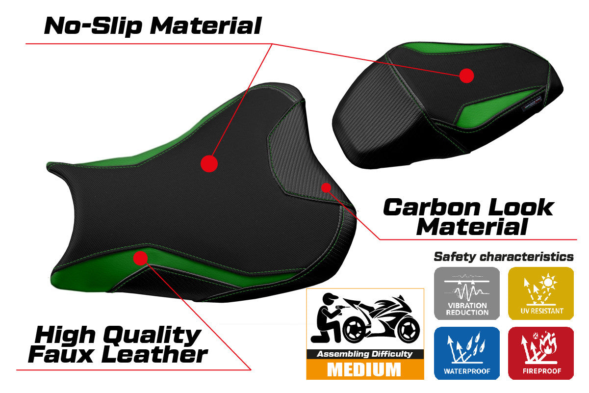 Seat cover compatible - Kawasaki Z 900 2017 - 2024 - mod Suhl 1