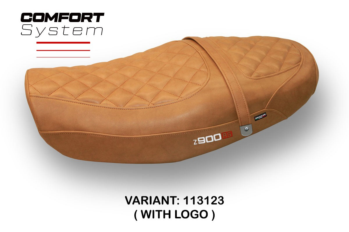 Seat cover compatible - Kawasaki Z 900 RS 2018-2025 - mod Murcia Comfort System