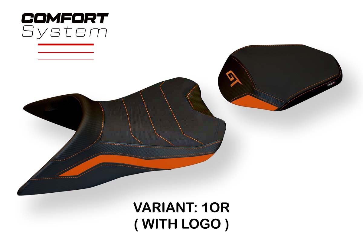 Seat cover compatible - KTM 1290 Super Duke GT 2019-2025 - mod Sumy 1 Comfort System