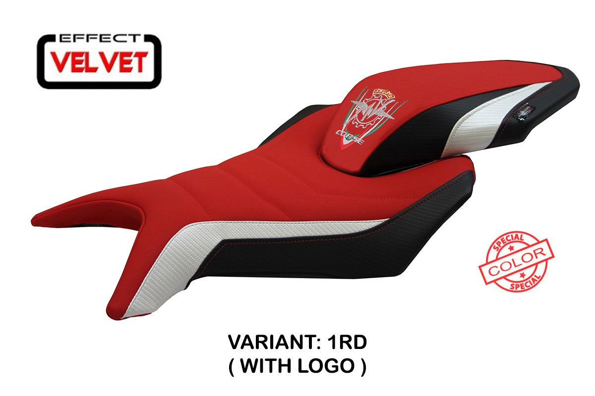 Seat cover compatible - MV Agusta Brutale 800 2016-2025 - mod Fortuna Special Color Velvet