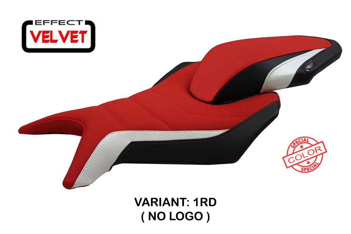 Seat cover compatible - MV Agusta Brutale 800 2016-2025 - mod Fortuna Special Color Velvet