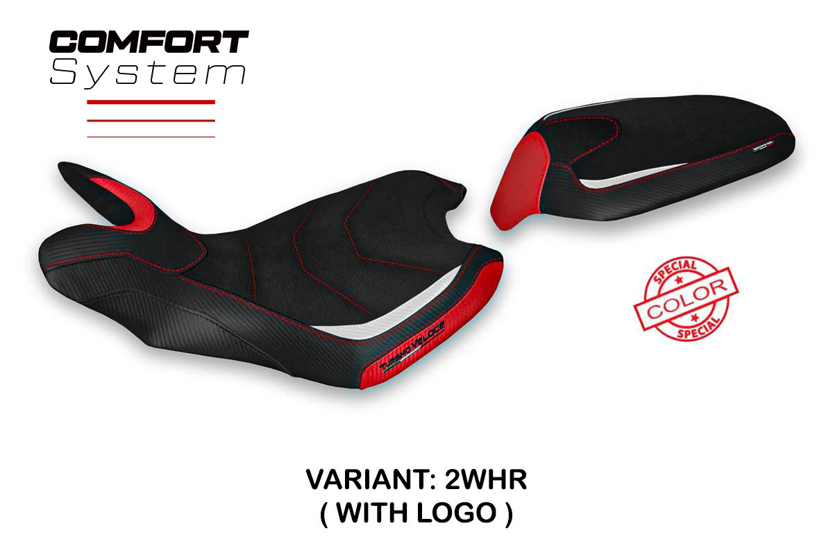Seat cover compatible - MV Agusta Turismo Veloce 2021-2025 - mod Lindt Special Color Comfort System