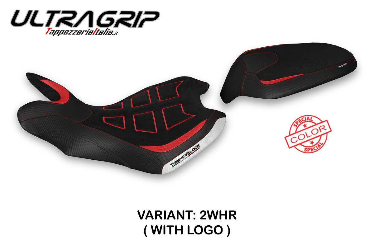 Seat cover compatible - MV Agusta Turismo Veloce 2021-2025 - mod Zuata Special Color Ultragrip