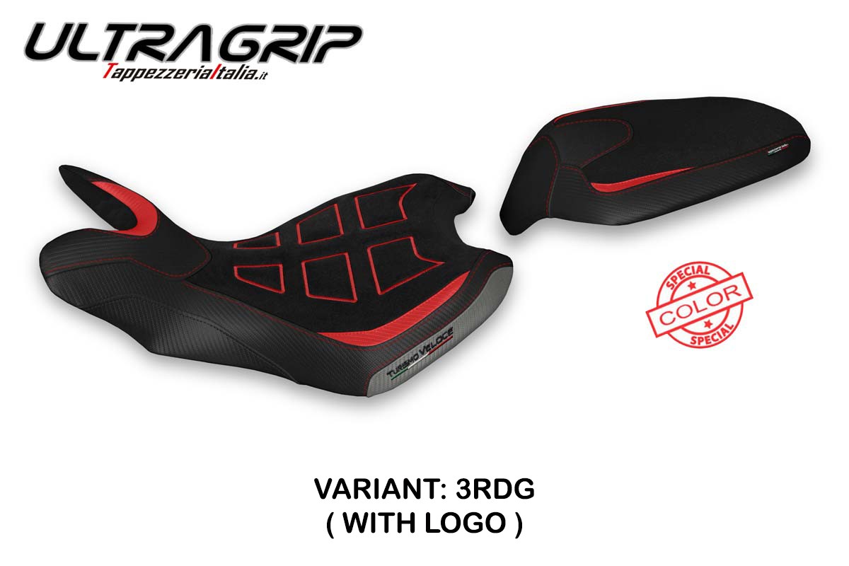 Seat cover compatible - MV Agusta Turismo Veloce 2021-2025 - mod Zuata Special Color Ultragrip