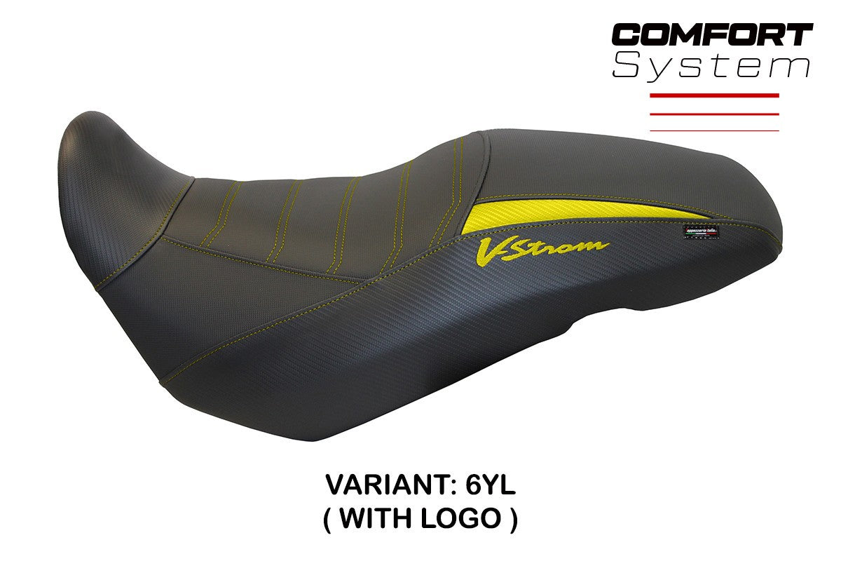 Seat cover compatible - Suzuki V-Strom 650 2017 - 2024 - mod Georgia Comfort System