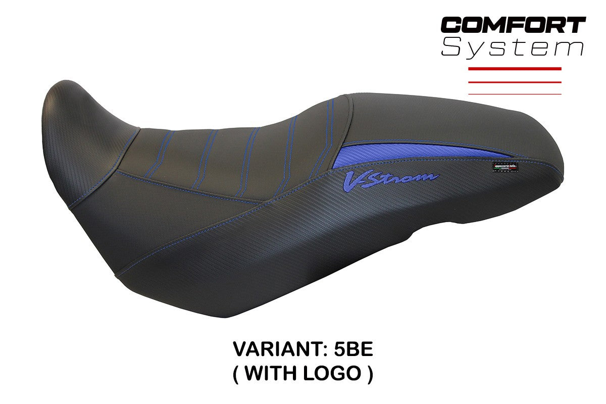 Seat cover compatible - Suzuki V-Strom 650 2017 - 2024 - mod Georgia Comfort System