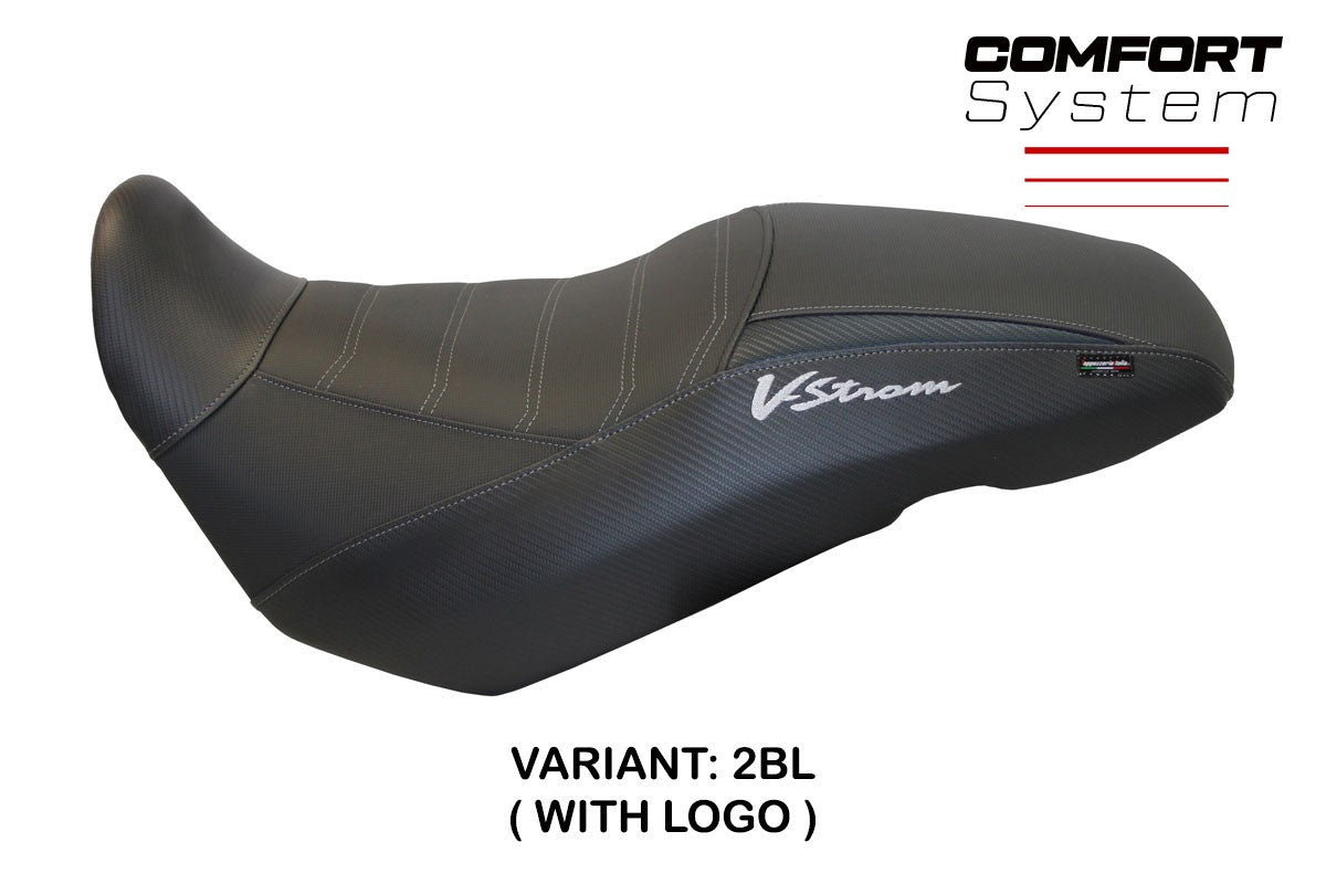 Seat cover compatible - Suzuki V-Strom 650 2017 - 2024 - mod Georgia Comfort System