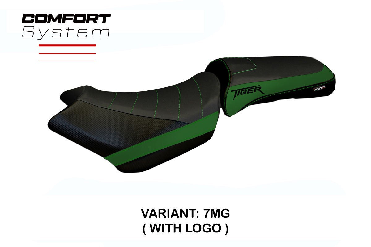 Seat cover compatible - Triumph Tiger 1200 2011 - 2021 - mod Venezia 1 Comfort System