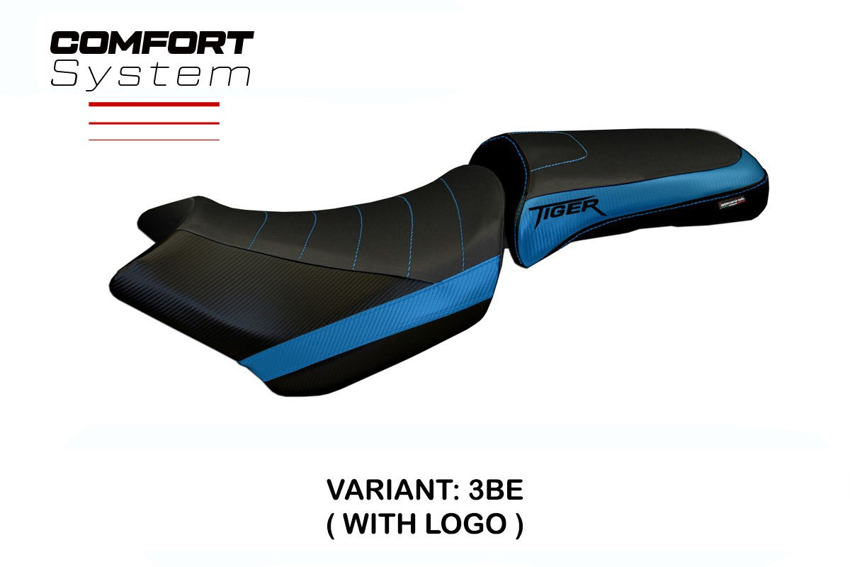 Seat cover compatible - Triumph Tiger 1200 2011 - 2021 - mod Venezia 1 Comfort System