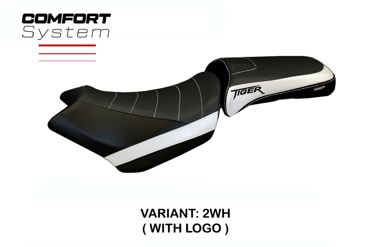 Seat cover compatible - Triumph Tiger 1200 2011 - 2021 - mod Venezia 1 Comfort System