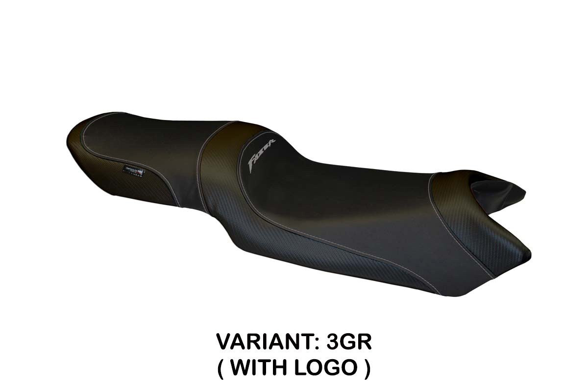 Seat cover compatible - Yamaha FZ6 Fazer 2004 - 2011 - mod Ivan total black