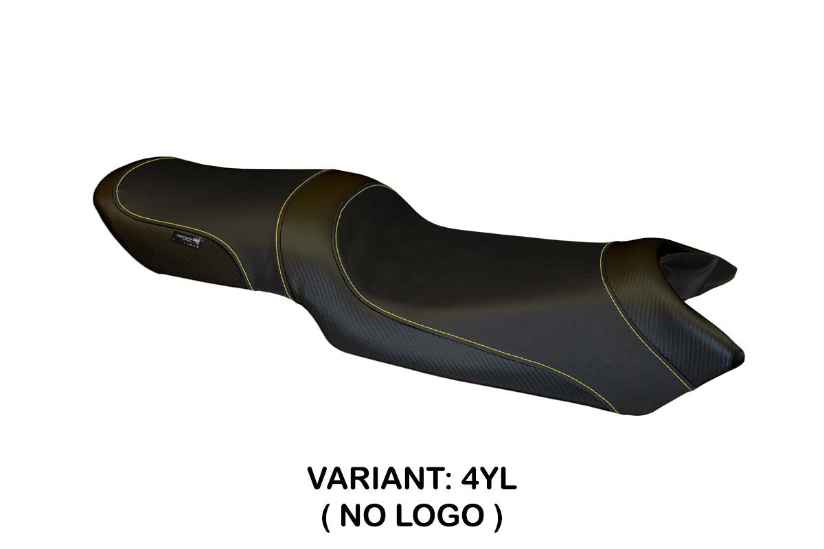 Seat cover compatible - Yamaha FZ6 Fazer 2004 - 2011 - mod Ivan total black