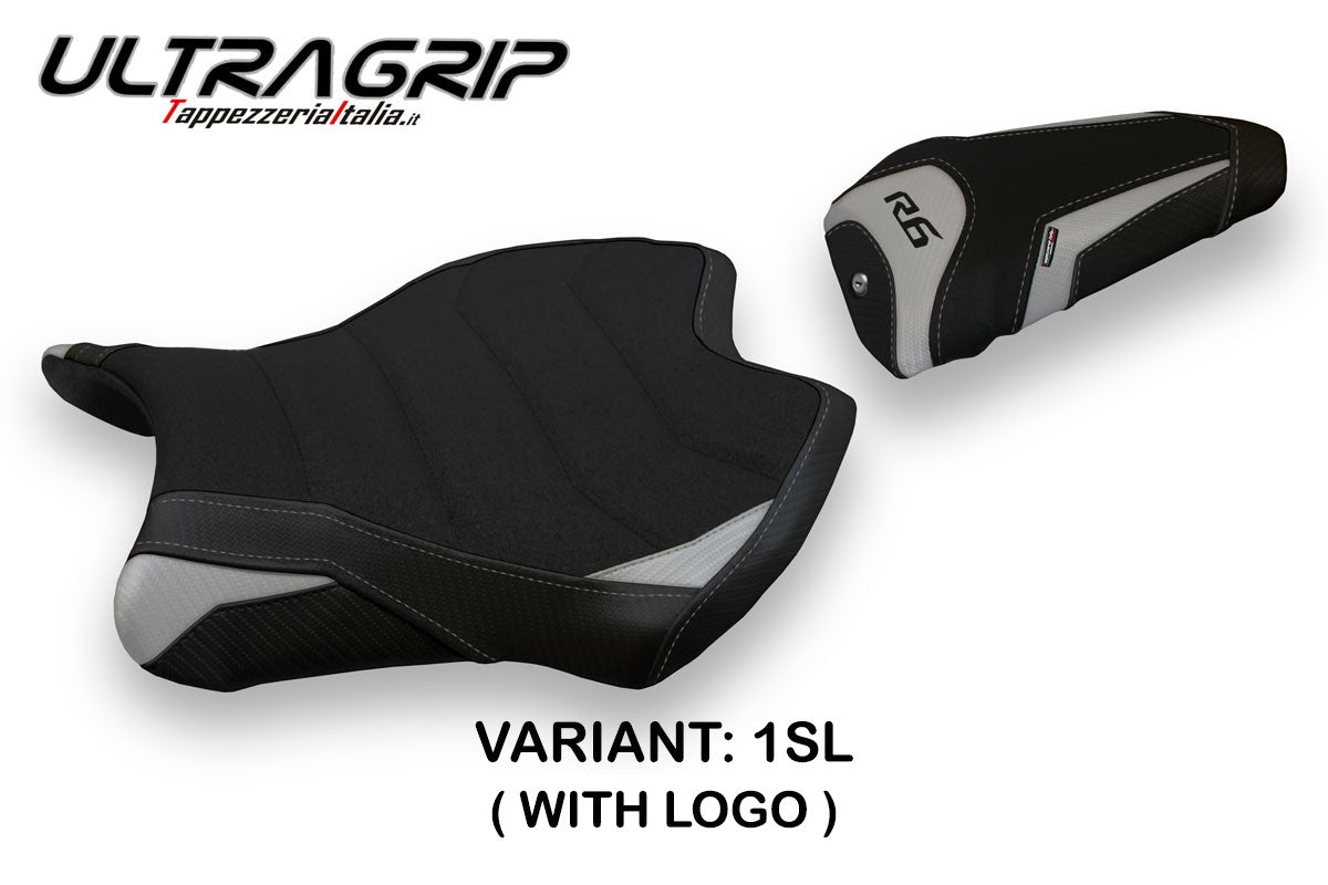 Seat cover compatible - Yamaha R6 2017-2025 - mod Helsinki 1 Ultragrip