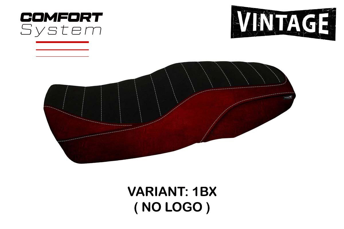 Seat cover compatible - Yamaha XSR 900 2016 - 2021 - mod Portorico 1 Vintage Comfort System