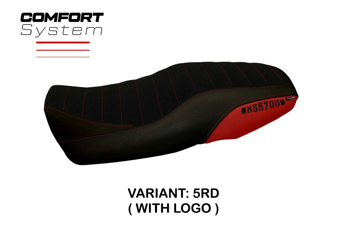 Seat cover compatible - Yamaha XSR 900 2016 - 2021 - mod Portorico 5 Comfort System