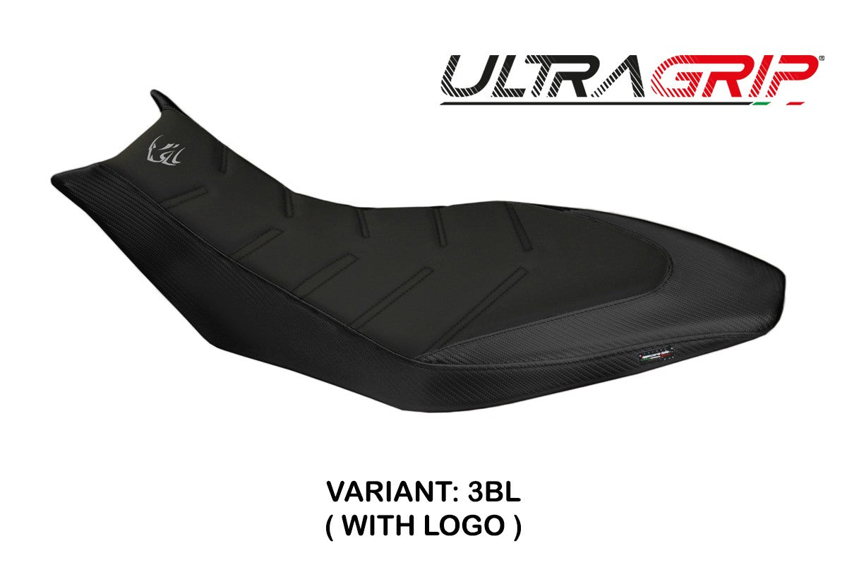 Seat cover compatible - Aprilia Dorsoduro 750 - 900 - 1200 2010-2020 - mod Trieste Ultragrip