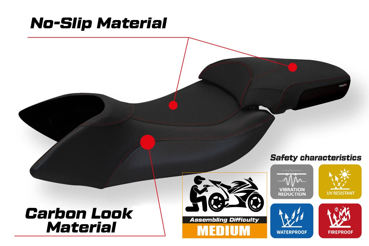 Seat cover compatible - Aprilia Mana 850 2007-2016 - mod Bali 1