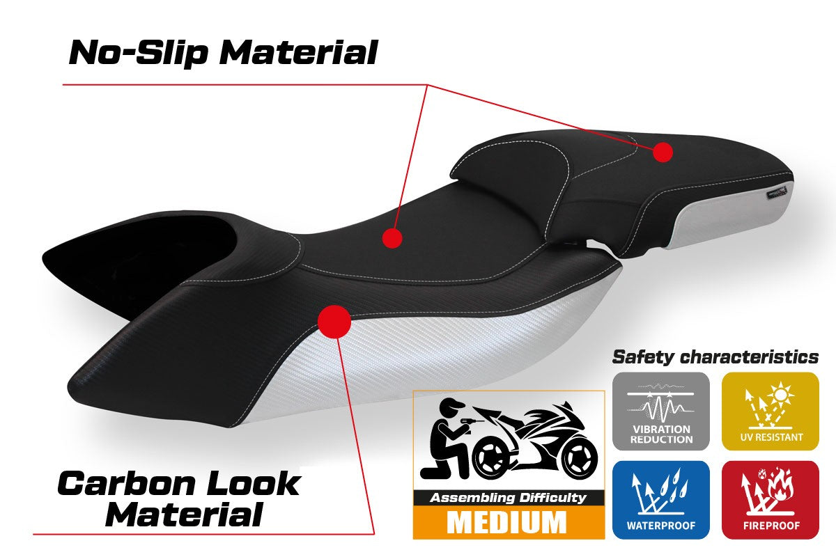 Seat cover compatible - Aprilia Mana 850 2007-2016 - mod Bali 1
