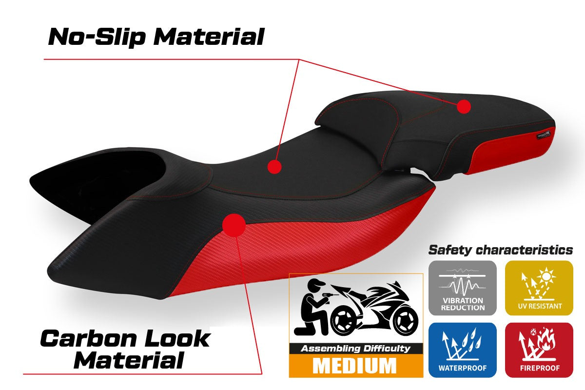 Seat cover compatible - Aprilia Mana 850 2007-2016 - mod Bali 1