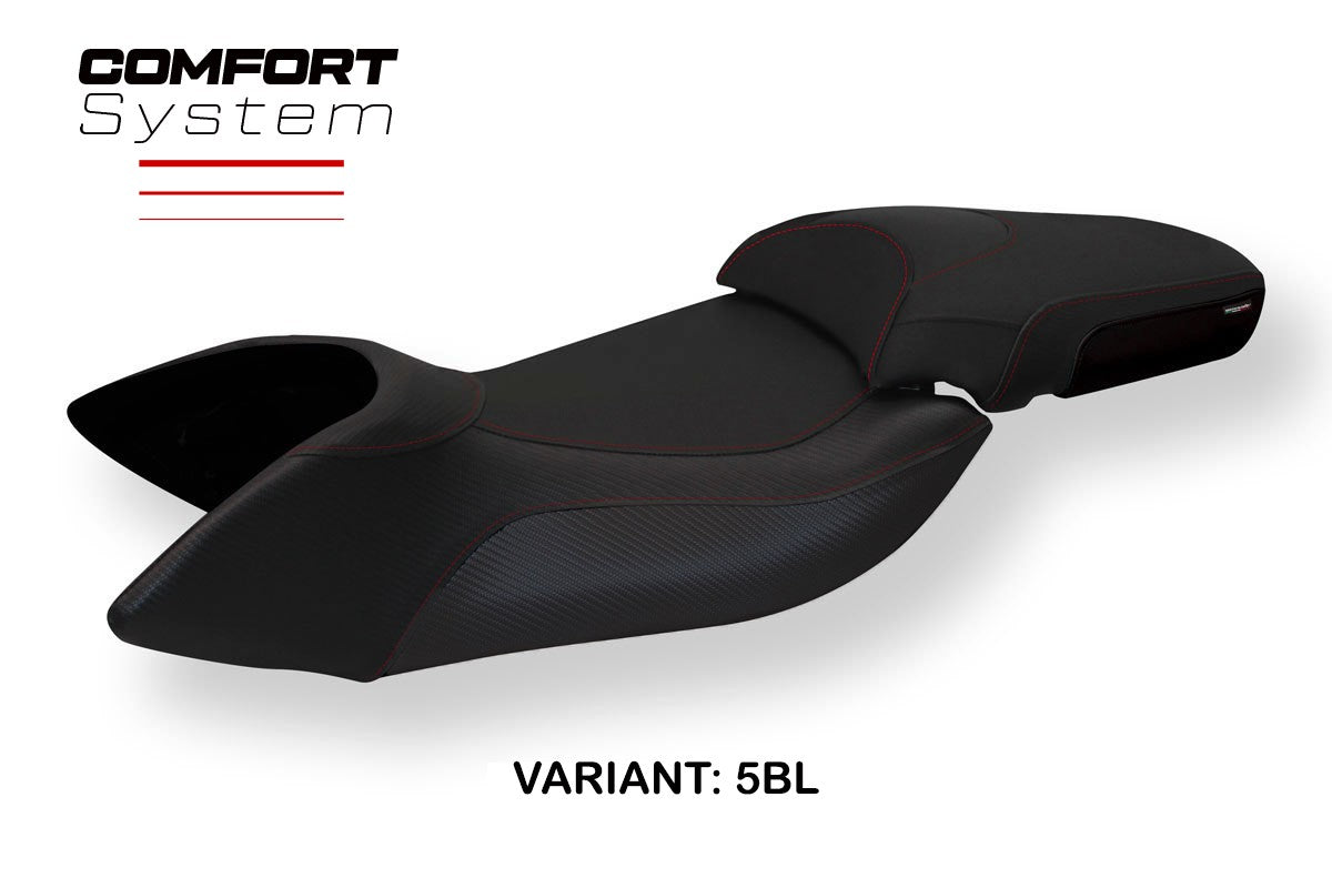 Seat cover compatible - Aprilia Mana 850 2007-2016 - mod Praya 1 Comfort System