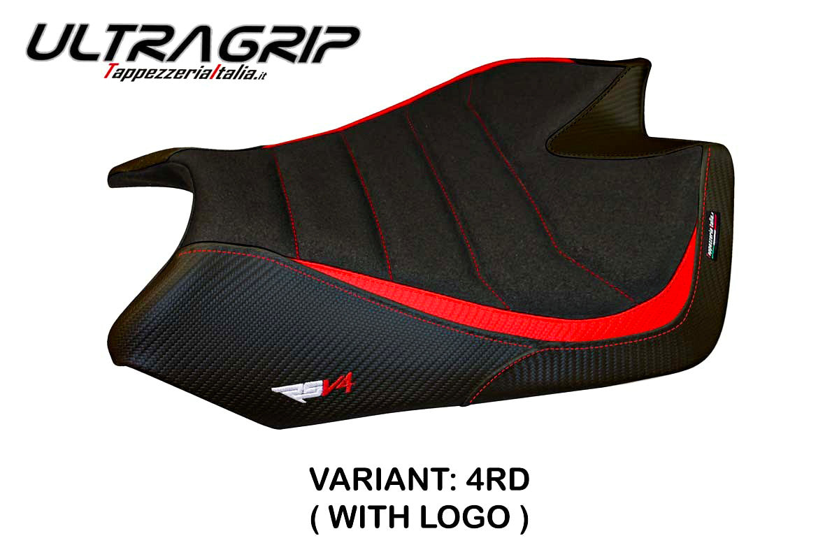 Seat cover compatible - Aprilia RSV4 2009-2020 - mod Barrie Ultragrip
