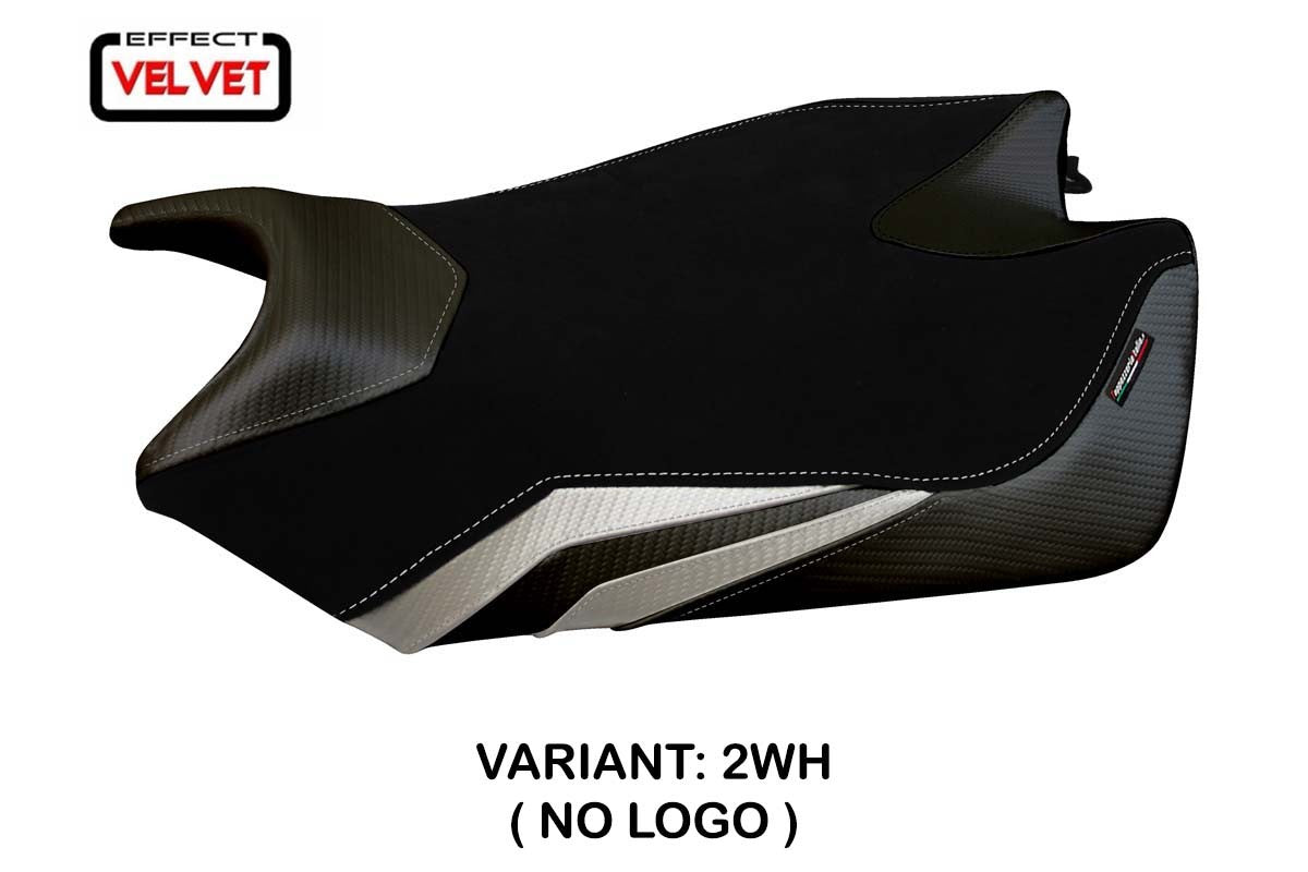 Seat cover compatible - Aprilia RSV4 2009-2020 - mod Torino Velvet