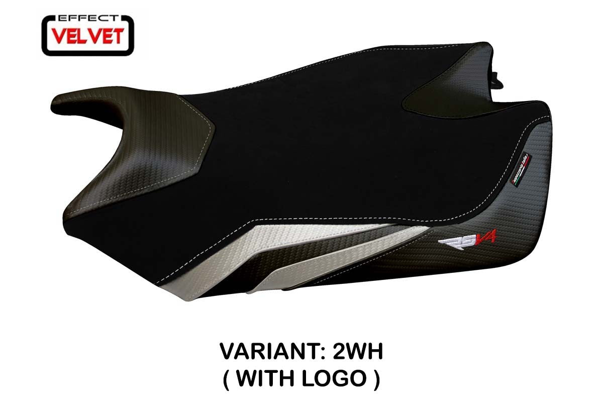 Seat cover compatible - Aprilia RSV4 2009-2020 - mod Torino Velvet