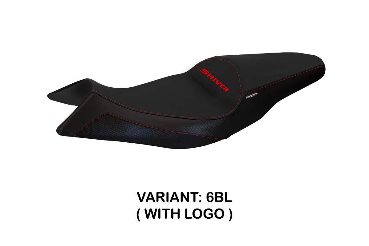 Seat cover compatible - Aprilia Shiver 2010-2020 - mod Asti 1