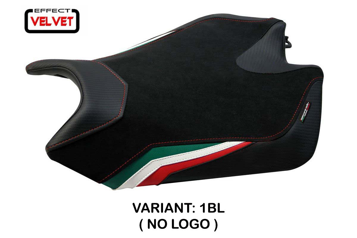 Seat cover compatible - Aprilia Tuono V4 2011-2020 - mod Coen Velvet