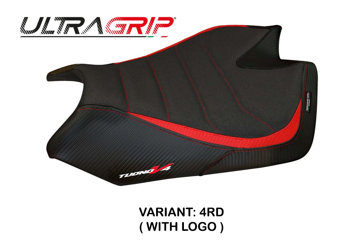 Seat cover compatible - Aprilia Tuono V4 2011-2020 - mod Tanami Ultragrip