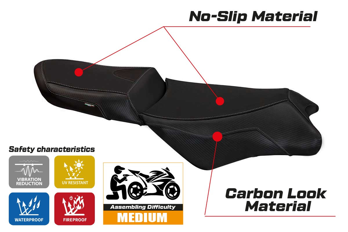 Seat cover compatible - BMW K 1300 GT 2009 - 2011 - mod Anapa 1 Comfort System