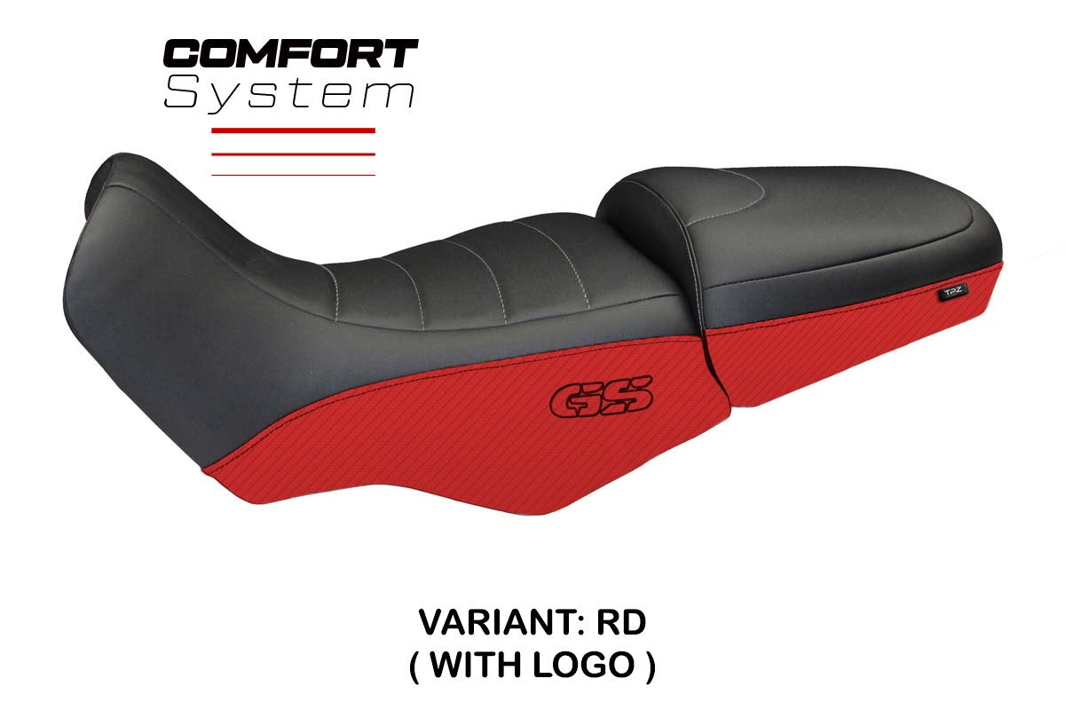 Seat cover compatible - BMW R 1100/1150 GS 1994 - 2003 - mod Firenze Carbon Color Comfort System