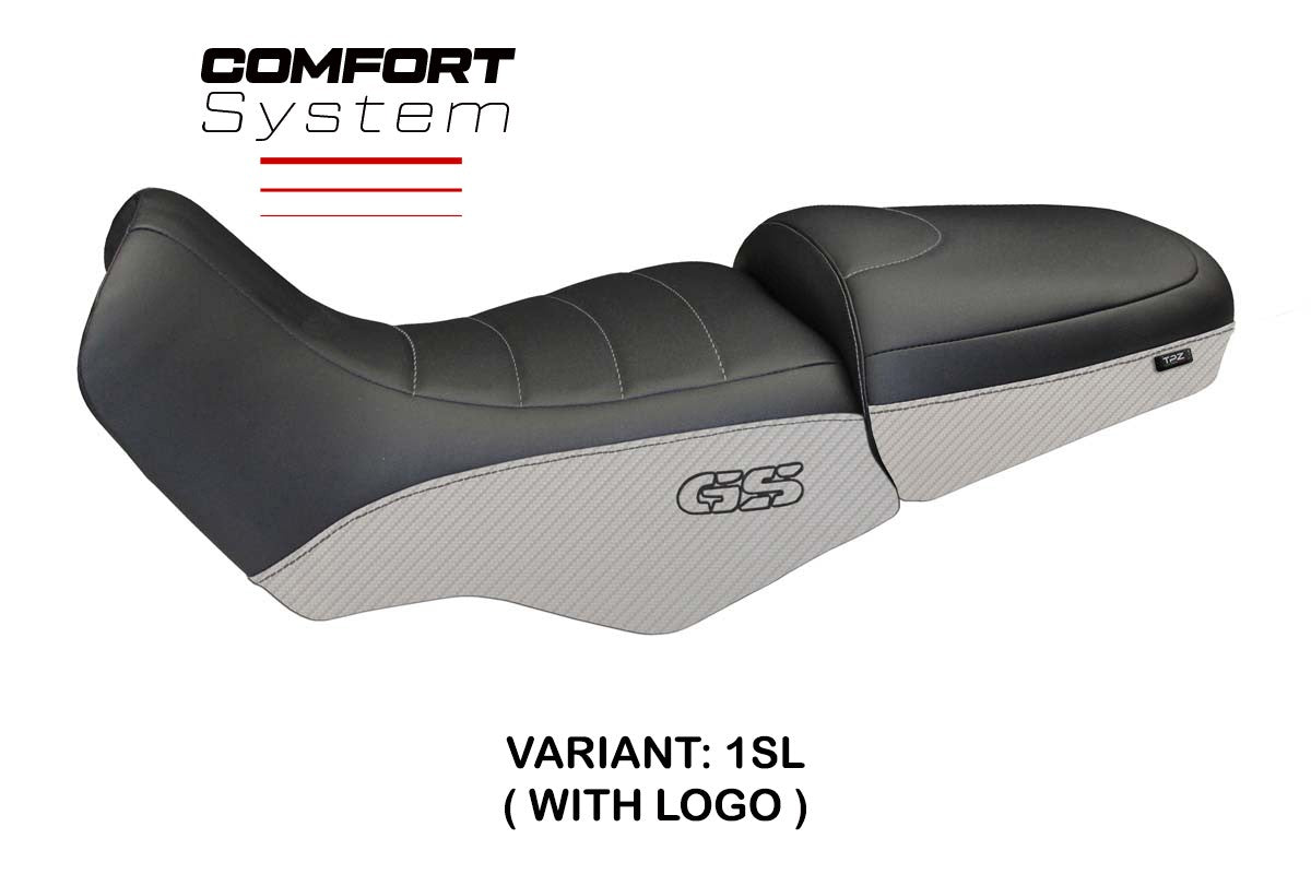 Seat cover compatible - BMW R 1100/1150 GS 1994 - 2003 - mod Firenze Carbon Color Comfort System