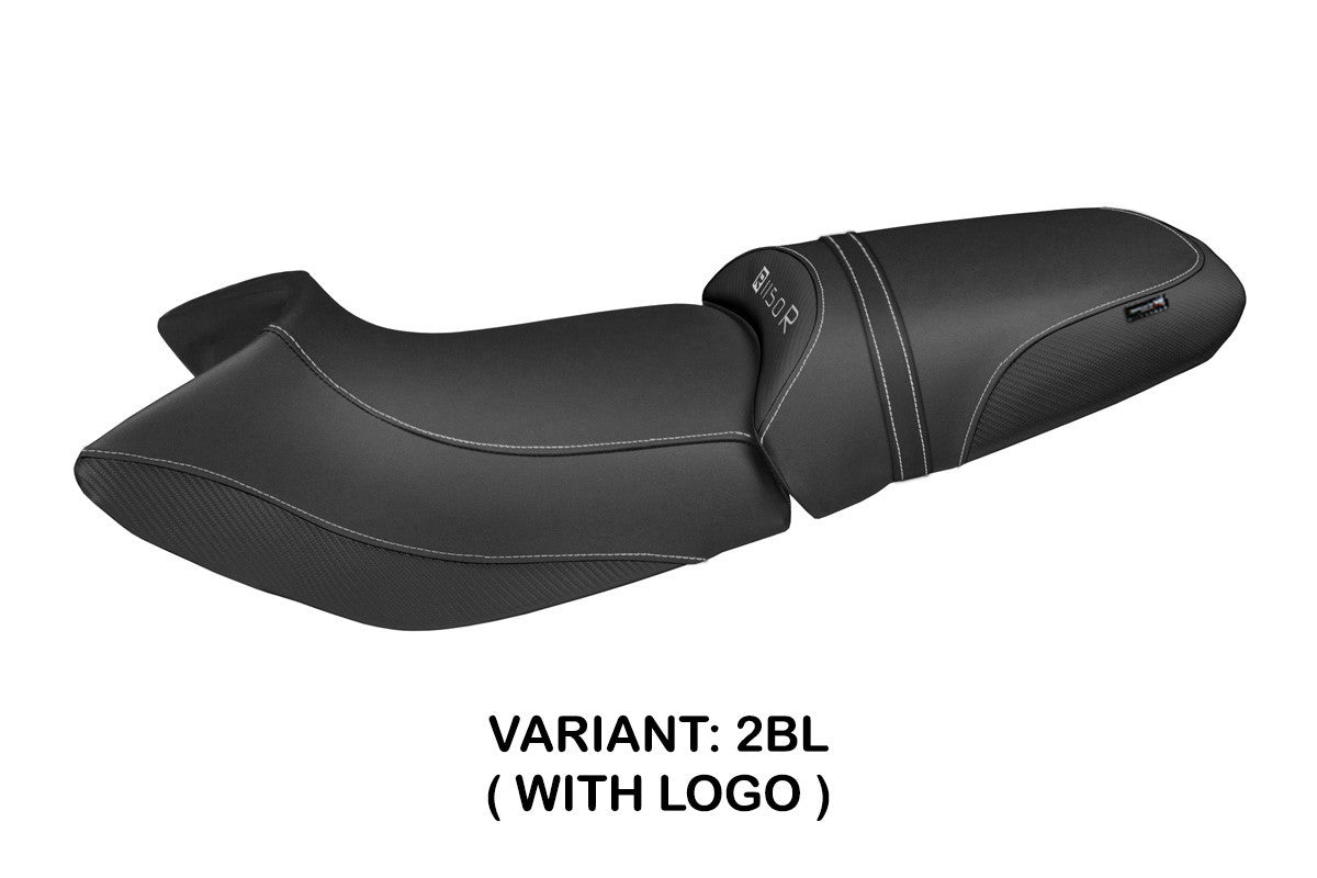 Seat cover compatible - BMW R 1150 R 2000 - 2007 - mod Massimo Carbon Color
