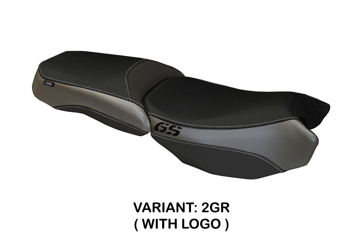 Seat cover compatible - BMW R 1200 GS Adventure 2013 - 2018 - mod Bologna Carbon Color
