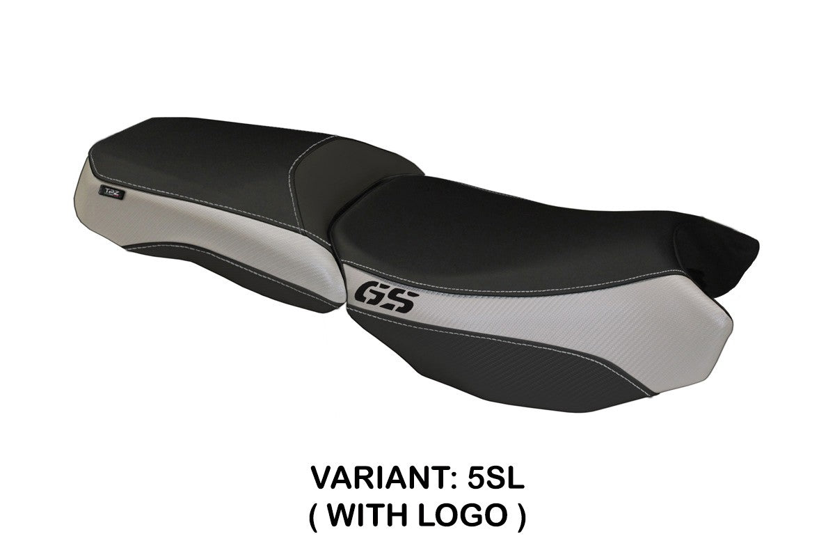 Seat cover compatible - BMW R 1200 GS Adventure 2013 - 2018 - mod Bologna Carbon Color