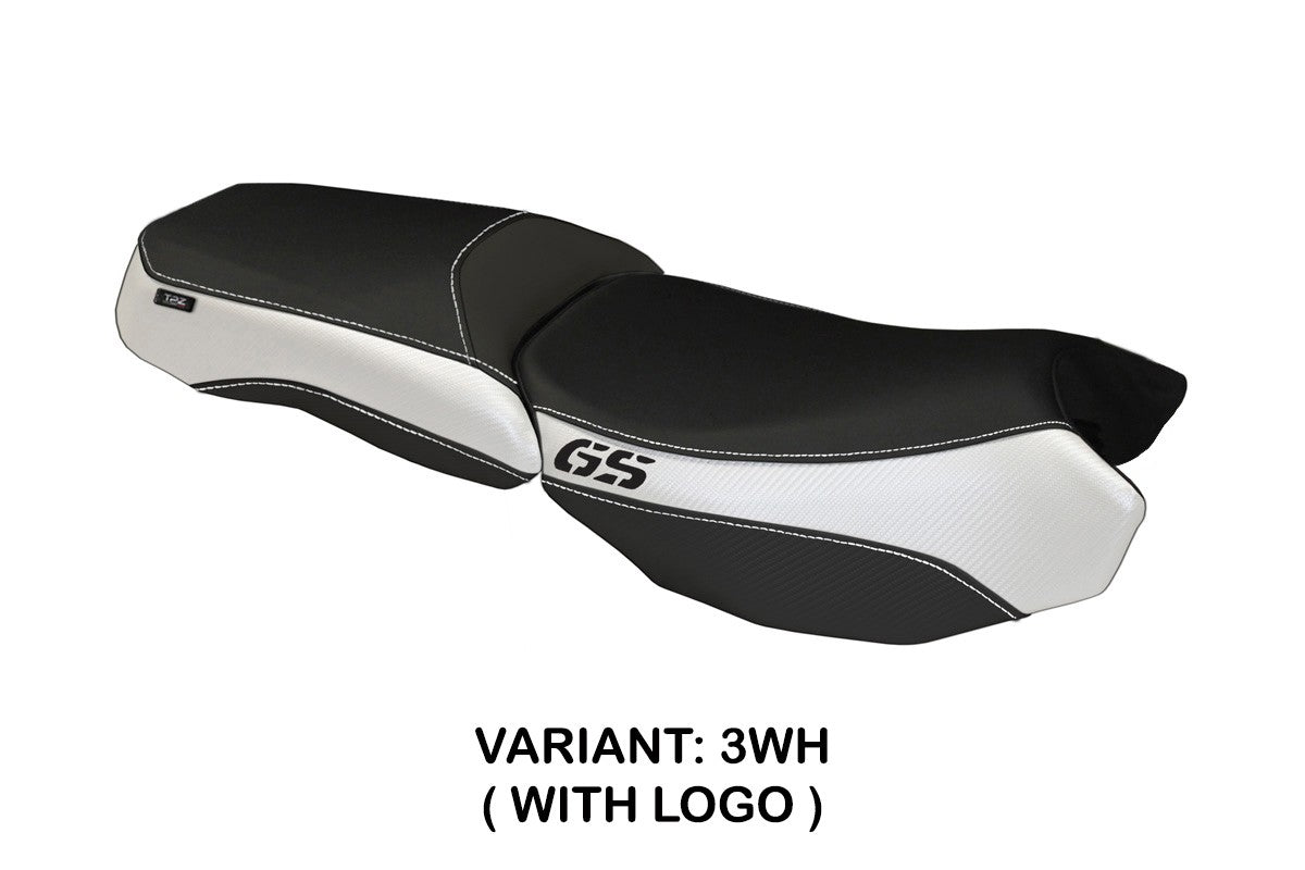Seat cover compatible - BMW R 1200 GS Adventure 2013 - 2018 - mod Bologna Carbon Color