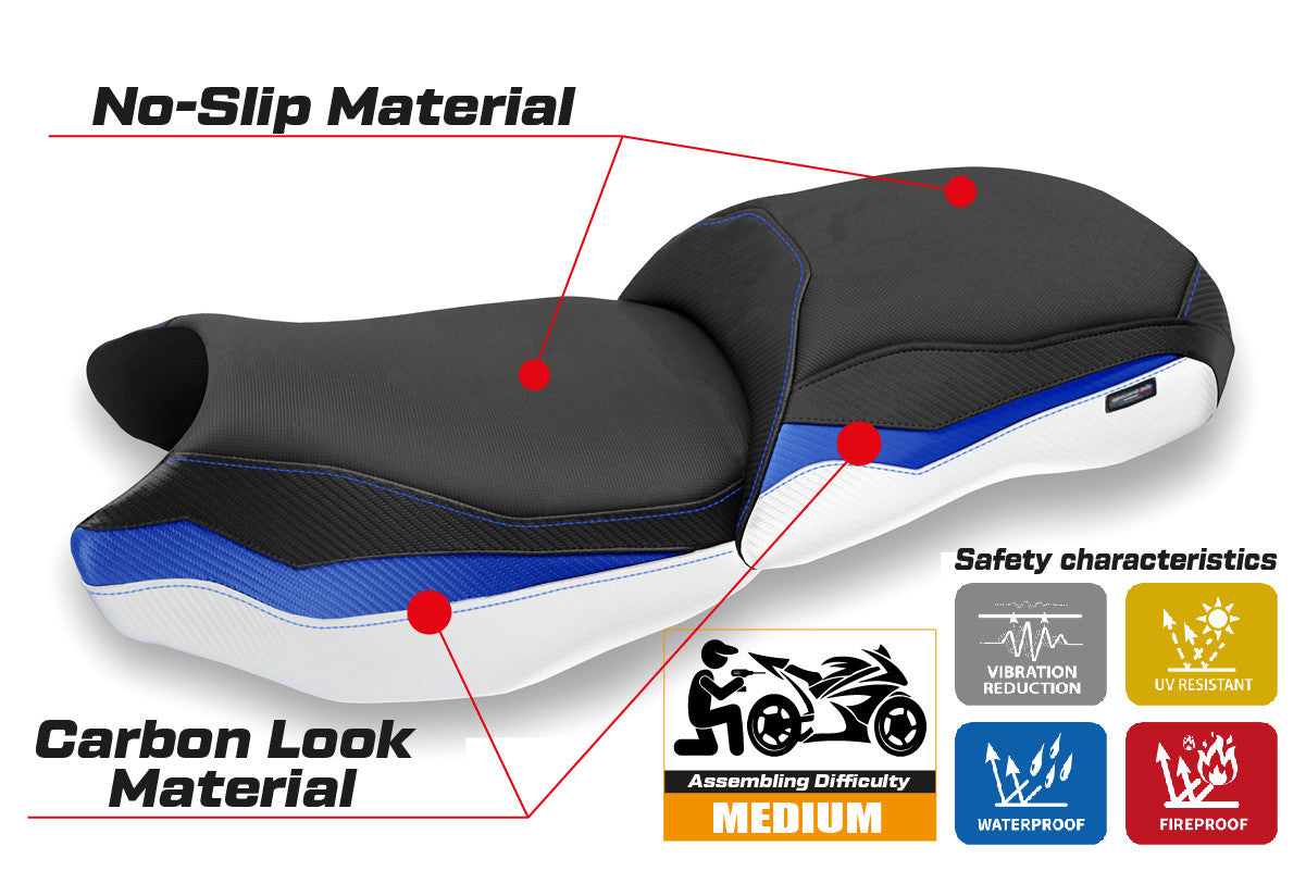 Seat cover compatible - BMW R 1250 GS 2019 - 2023 - mod Linxi