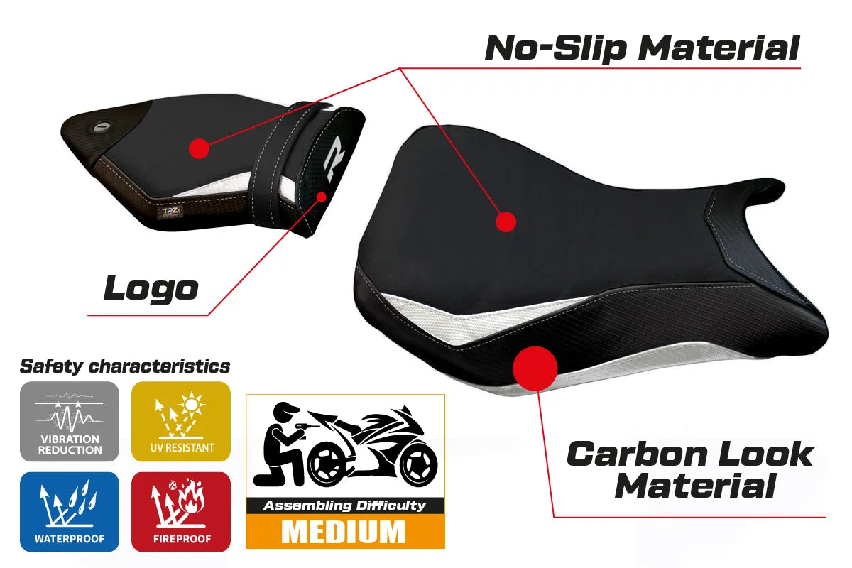 Seat cover compatible - BMW S 1000 R 2014 - 2020 - mod Irbit