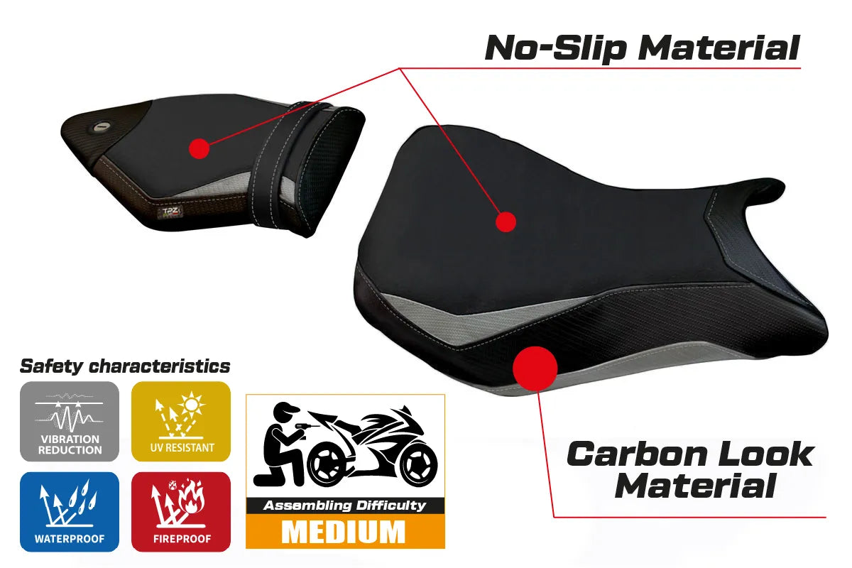Seat cover compatible - BMW S 1000 R 2014 - 2020 - mod Irbit