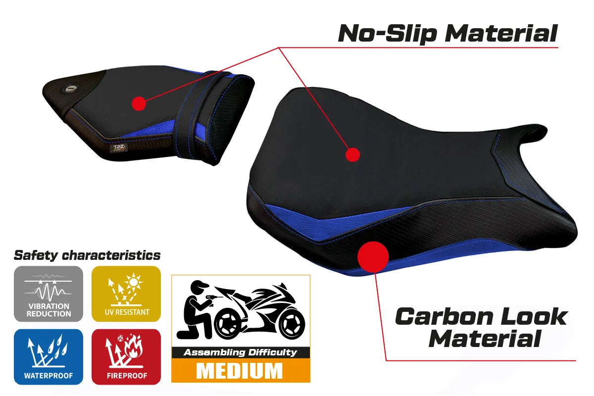 Seat cover compatible - BMW S 1000 R 2014 - 2020 - mod Irbit