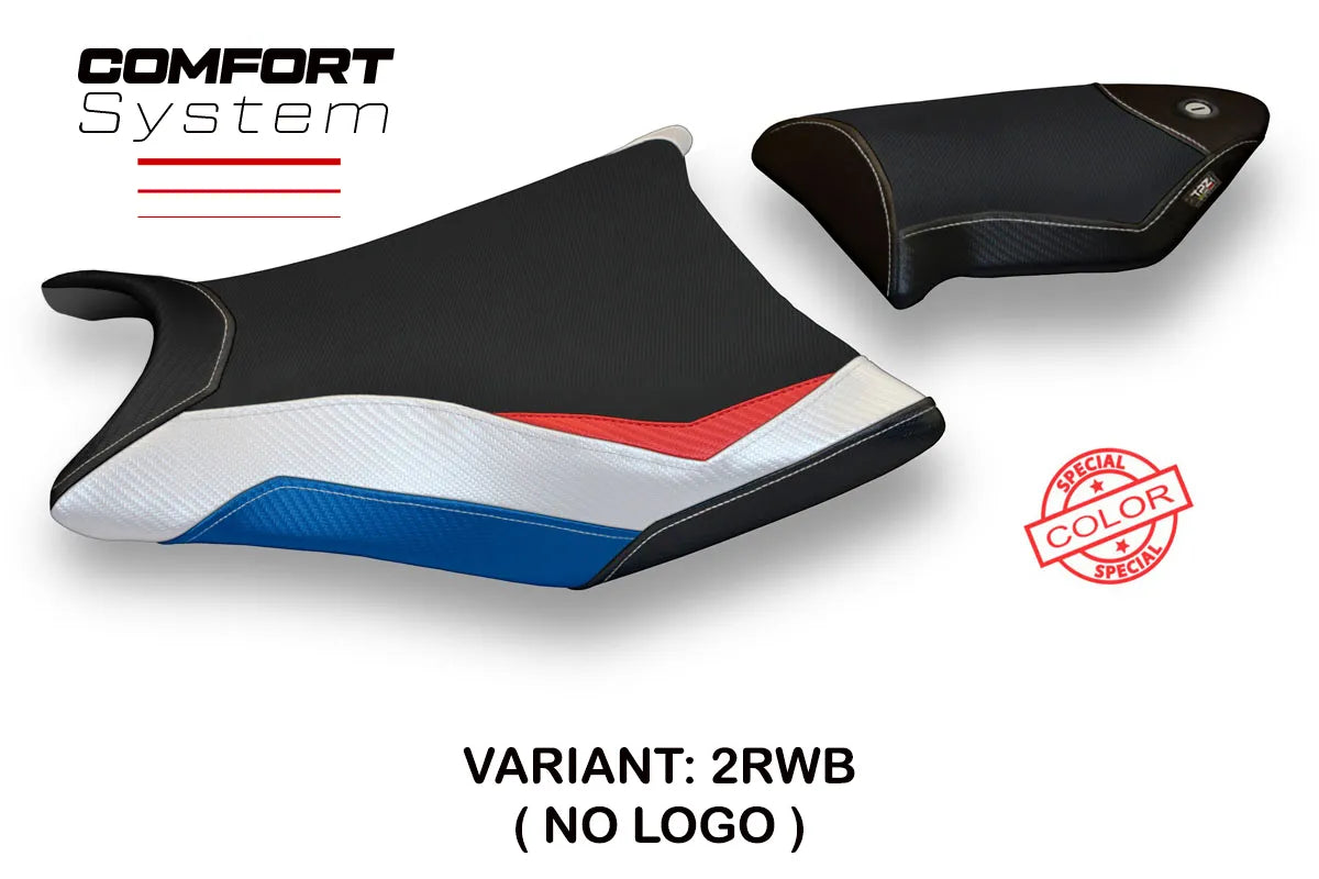 Seat cover compatible - BMW S 1000 RR 2009 - 2011 - mod Essen Special Color Comfort System