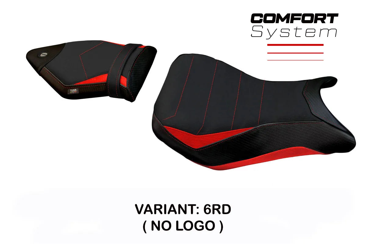 Seat cover compatible - BMW S 1000 RR 2015 - 2018 - mod Vittoria 2 Comfort System