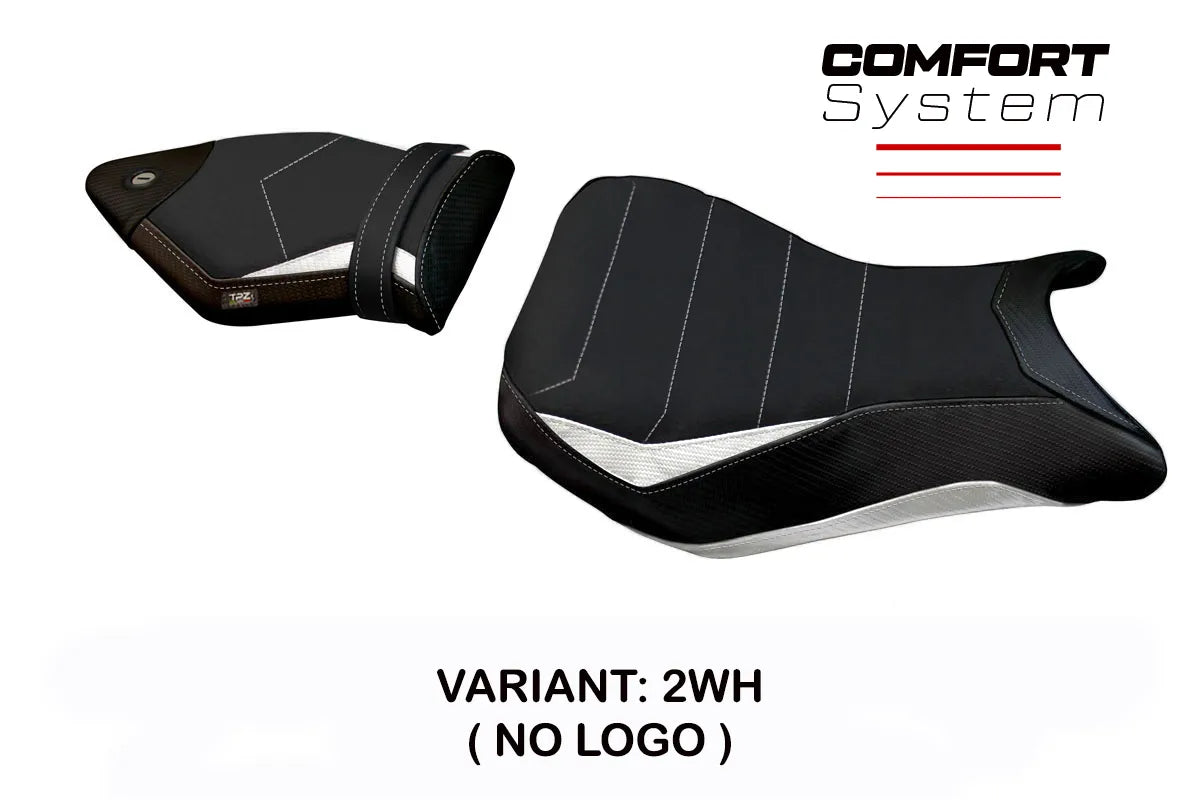 Seat cover compatible - BMW S 1000 RR 2015 - 2018 - mod Vittoria 2 Comfort System